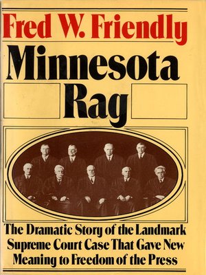 cover image of Minnesota Rag